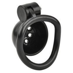 CockLock Cage Round Lock 4 x 3.5 cm Noire